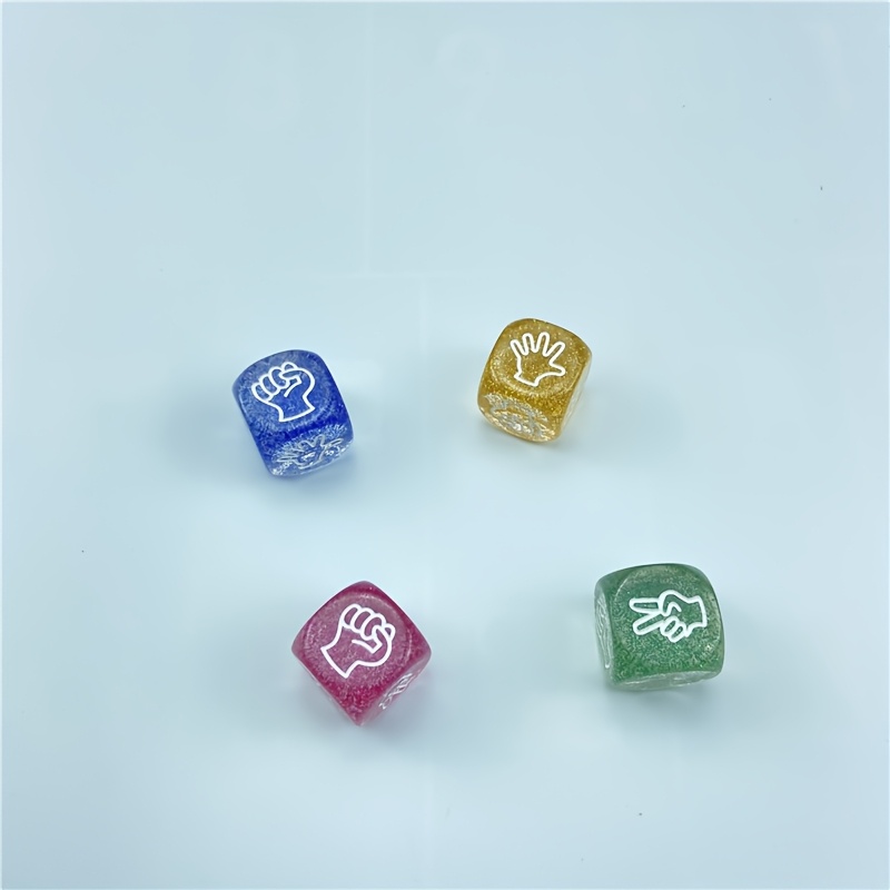 4pcs Set of High-Quality Dice for Game Entertainment